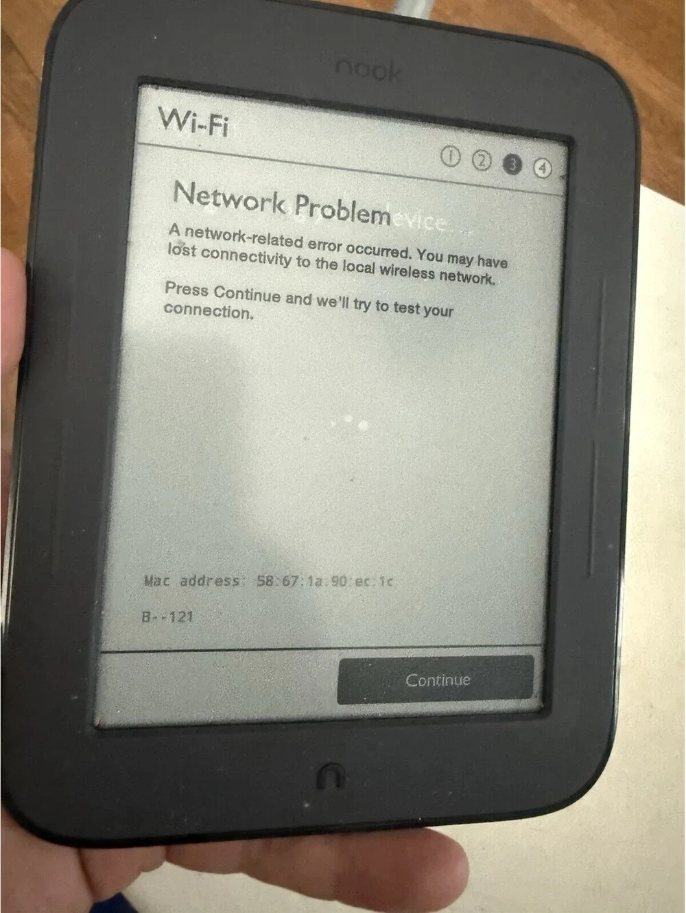 Barnes & Noble Nook Simple Touch 2GB, Wi-Fi, 6in eBook e Reader Black ( Untested